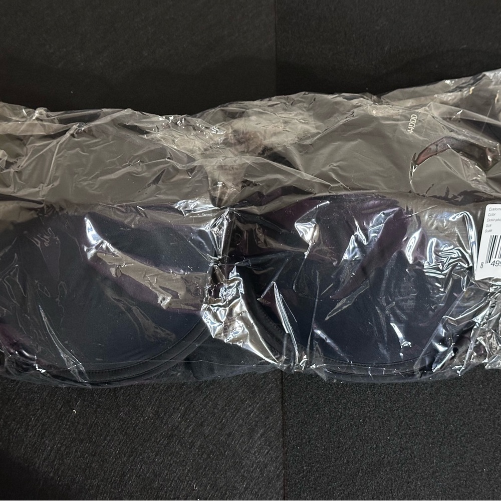 Curvy Couture Black Bra